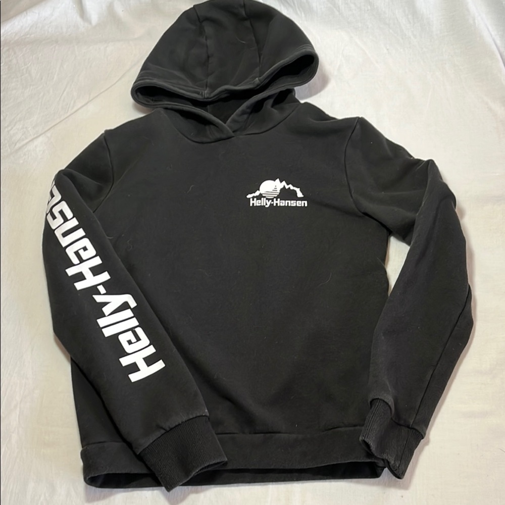 Helly Hansen Black Hoodie, size 10